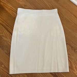 Theory white skirt size small